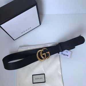 Gucci Belt: Original Gold GG Buckle